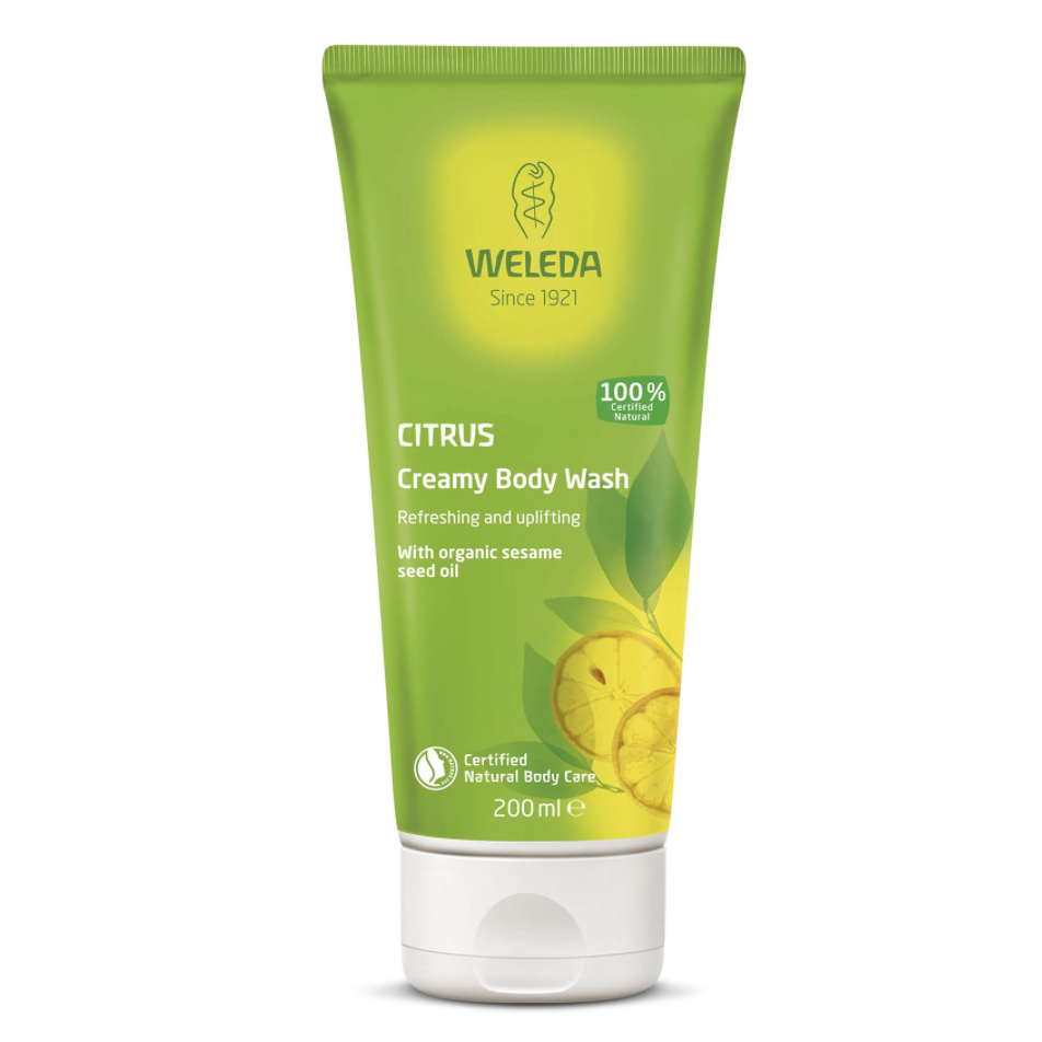 The Clean Hub: Citrus Creamy Body Wash by Weleda