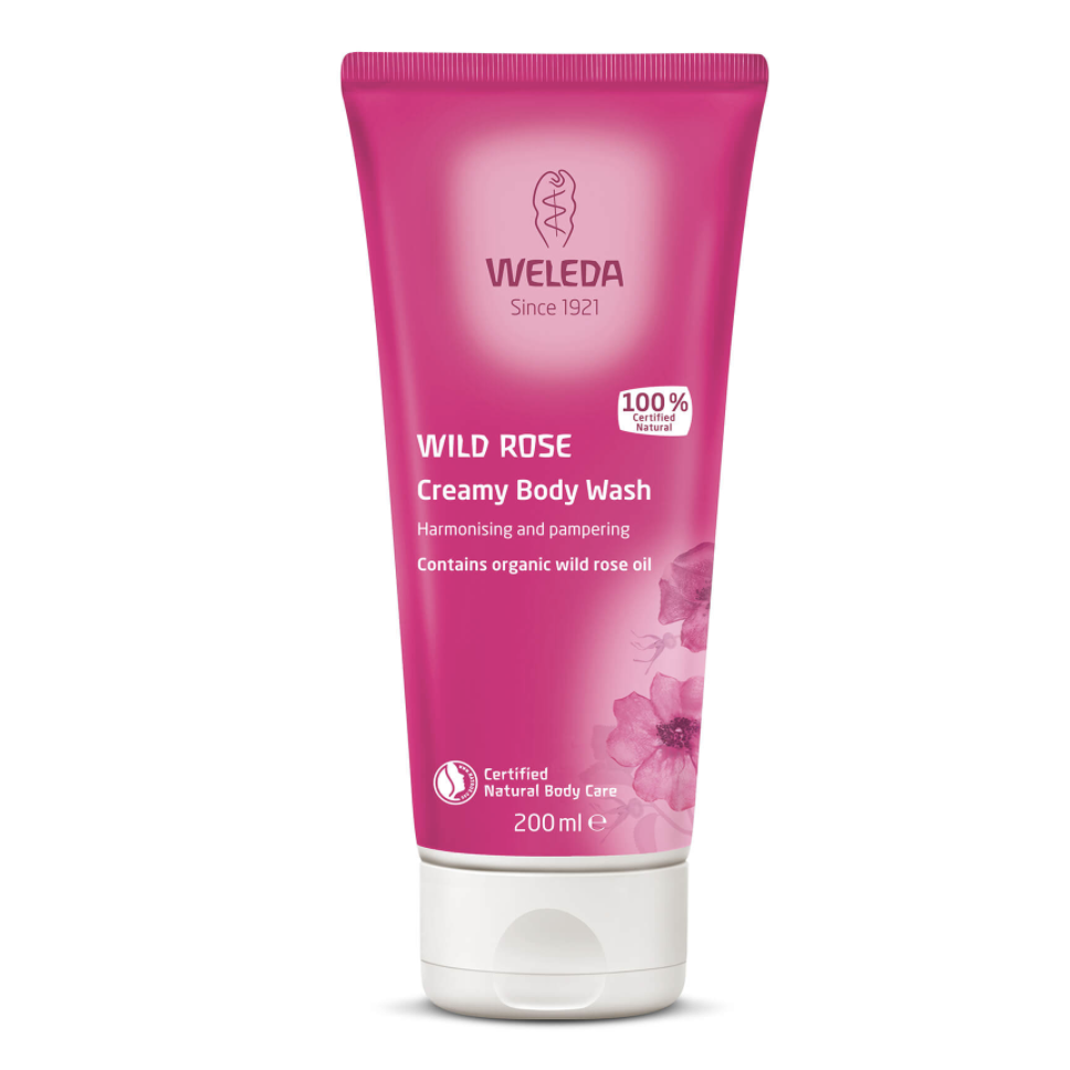 The Clean Hub: Wild Rose Creamy Body Wash by Weleda