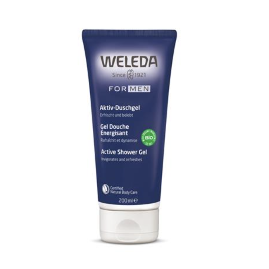 The Clean Hub: Men's All Natural Active Shower Gel by Weleda